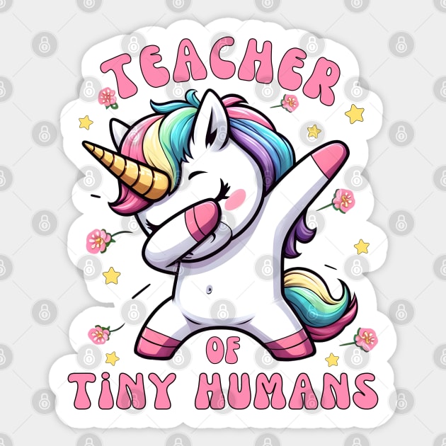 Teacher Of Tiny Humans Sticker by Annabelhut